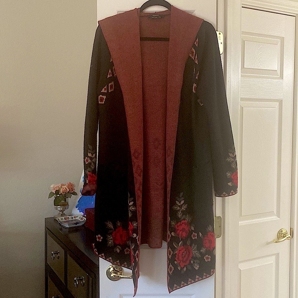 Vertigo Long Open Sweater